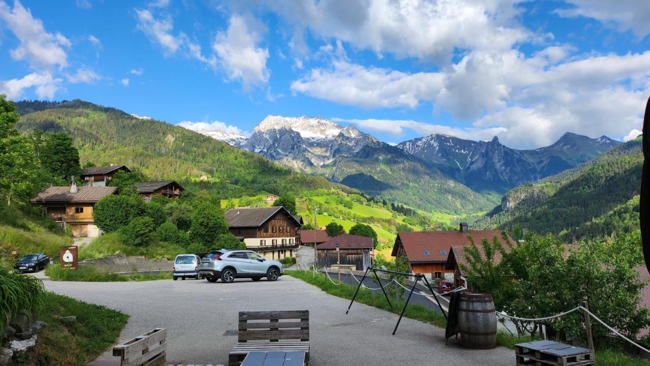 Les Grands Balcons De L'Etale Appartement Manigod Buitenkant foto