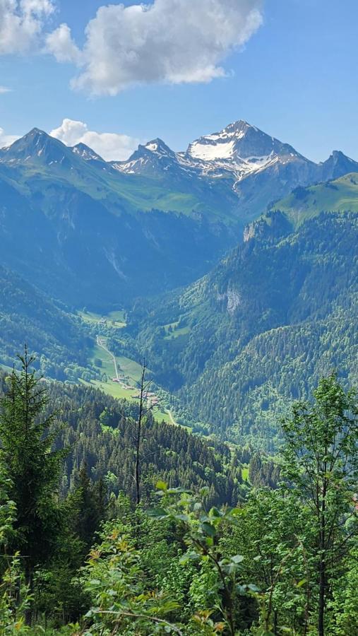 Les Grands Balcons De L'Etale Appartement Manigod Buitenkant foto