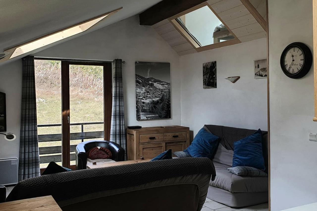 Les Grands Balcons De L'Etale Appartement Manigod Buitenkant foto