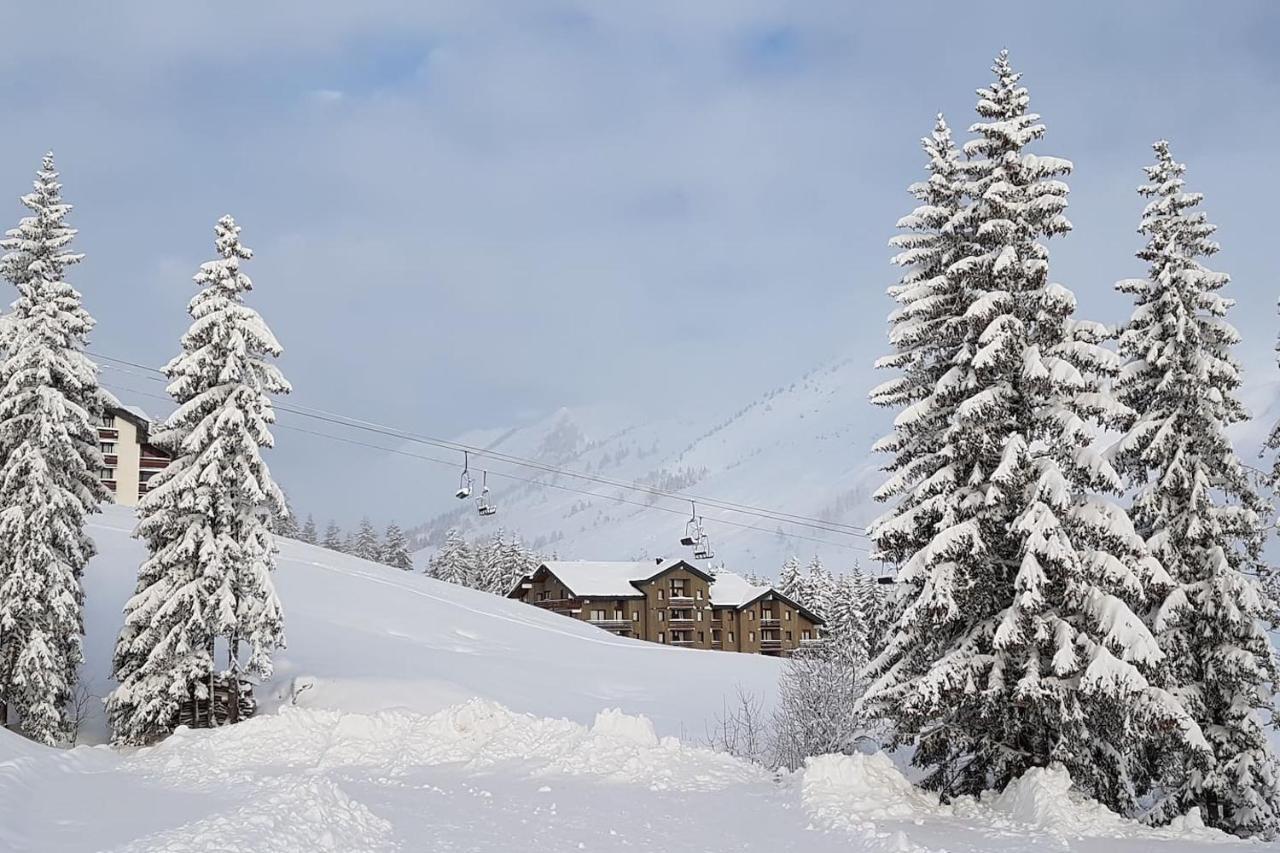 Les Grands Balcons De L'Etale Appartement Manigod Buitenkant foto